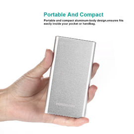 Biały Compact Samsung Galaxy szybkiego ładowania Portable Power Banku 5000mAh 5V 1A