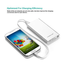Biały Compact Samsung Galaxy szybkiego ładowania Portable Power Banku 5000mAh 5V 1A