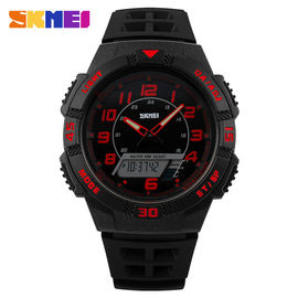 2 Times Strefa Analogowy Cyfrowy Wrist Watch Z Dostosuj logo marki