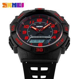 2 Times Strefa Analogowy Cyfrowy Wrist Watch Z Dostosuj logo marki