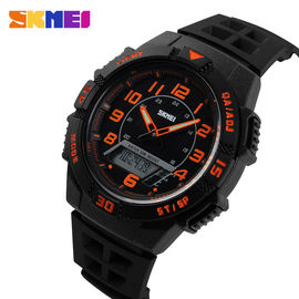 PC Plastic Analogowy Cyfrowy Wrist Watch Ruch LCD Japoński
