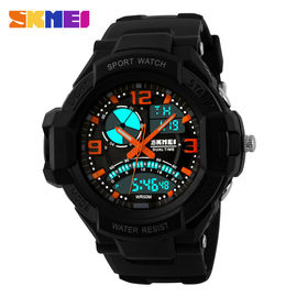 Mężczyźni Wielofunkcyjna cyfrowa Watch, analogowy LCD Chronograph Sport Wrist Watch Quartz
