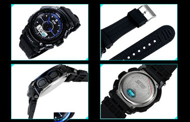 5 ATM analogowe cyfrowe Wrist Watch, ABS Case wyświetlacz LCD zegarki