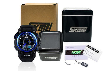 5 ATM analogowe cyfrowe Wrist Watch, ABS Case wyświetlacz LCD zegarki