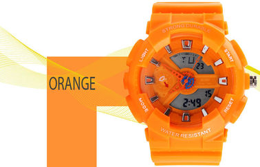 Kobiety Dual Time Sports Watch EL Backlight Z japońskiego Battery