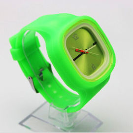 Modny Spersonalizowane Jelly zegarki z wymiennymi Strap / twarzy