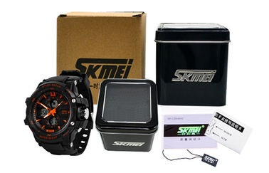 OEM Man Dual Time Strefa Analogowy Cyfrowy Wrist Watch Z godzinowe Chime