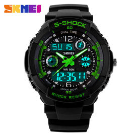 Trwała Analogowy Cyfrowy Wrist Watch Z japońskiego Baterie Ruchu