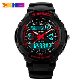 Trwała Analogowy Cyfrowy Wrist Watch Z japońskiego Baterie Ruchu