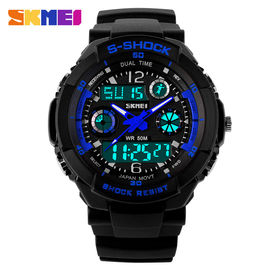 Trwała Analogowy Cyfrowy Wrist Watch Z japońskiego Baterie Ruchu