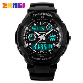 Trwała Analogowy Cyfrowy Wrist Watch Z japońskiego Baterie Ruchu