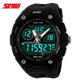 Wielu Strefa czasowa Analogowy Cyfrowy Wrist Watch Z japońskiego Battery