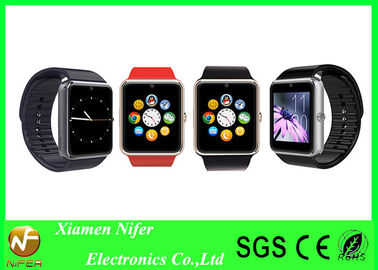 Silver Gold Metal Black Bluetooth lub Wrist Watch Phone Inteligentne Bransoletka dla upominek reklamowy