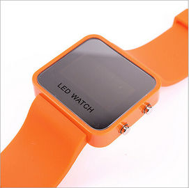 Walizka z tworzywa sztucznego szklanego ekranu LED Cyfrowy Wrist Watch z datą i czasem Function