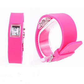 Slim LED Cyfrowy Wrist Watch Japonia MOVT, Silicone Nadgarstek gumy do żucia Watch