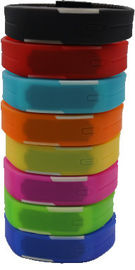 Cukierki Kolor LED Cyfrowy Wrist Watch Inteligentne LED Slim bransoletka na promocję