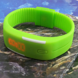 Moda Silicone Mężczyźni dotykowy ekran LED Sports cyfrowe Wrist Watch