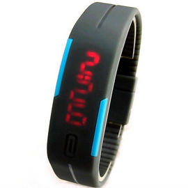 Moda Silicone Mężczyźni dotykowy ekran LED Sports cyfrowe Wrist Watch