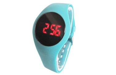 Dziewczyny Różowy Ładny LED Cyfrowy Wrist Watch Chronograph z PU Buckle
