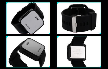 Wommens Różowy zegarek cyfrowy ABS Case LED Wrist Watch 1 ATM Wodoszczelność