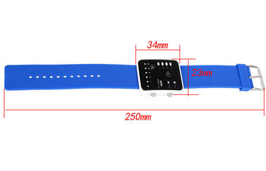 Lady wstrząsoodporny LED Cyfrowy Wrist Watch, Antymagnetyczny Binary Watch