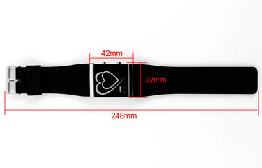 LED cyfrowy zegarek Serca Style Para EL Backlight Lustro Watch