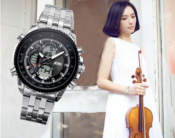 Wodoszczelność Luksusowe firm Wrist Watch Quartz MOVT Japonia For Man