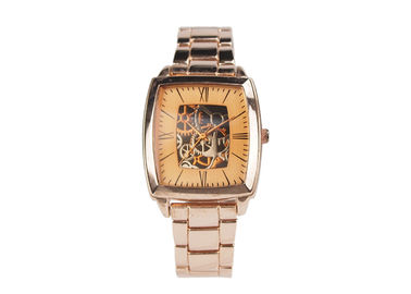Fancy Water Resistant Pasek Metalowy zegarek z Japonii Ruchu i baterię