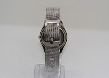 Zespoły Metalowe Unisex Wrist Watch 1 ATM działalności Wrist Watch ze stalą Ribbon