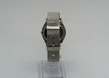 Pasek stalowy wstążka Metal Strap Watch z japońskiego analogowy mechanizm kwarcowy