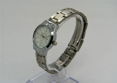 Biznes Metal Strap Watch 1ATM Wodoodporny z świecących rąk