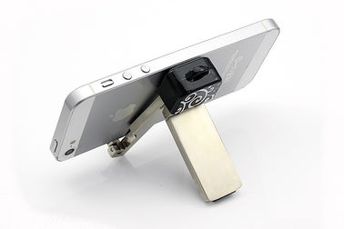 Przenośny podstawce Lazy Holder Telefon z Metal Materiał + PC do iPhone iPod MP4
