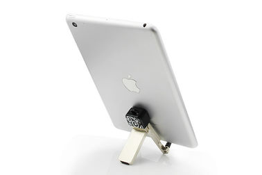 Przenośny podstawce Lazy Holder Telefon z Metal Materiał + PC do iPhone iPod MP4