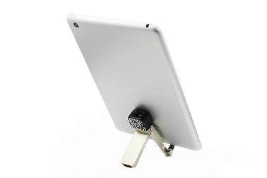 Przenośny podstawce Lazy Holder Telefon z Metal Materiał + PC do iPhone iPod MP4