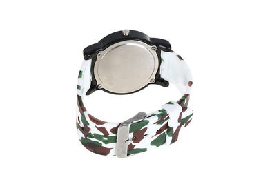 3 ATM Waterproof Case ABS Druk PU pasek z tworzywa sztucznego Watch Stainless Steel Case Powrót