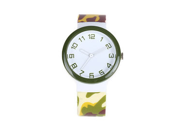 3 ATM PU Zespół Teenage Plastic Quartz Watch, Stainless Steel Case Powrót