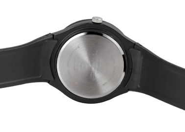 Schłodzić Czarny Sport Analog Męski Plastikowy zegarek kwarcowy Japonia MOVT z baterią