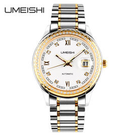 43mm obudowa ze stali nierdzewnej kwarcowy zegarek, 50M Wodoodporny twardy Okulary Wrist Watch
