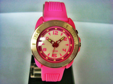 Ze stali nierdzewnej kwarcowy zegarek analogowy Kobiety / 100M Water Resistant zegarki
