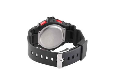 Czarny Ruch Japonii LCD Wodoodporna sporta zegarek Z EL Backlight / ABS Case