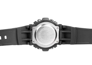 Chiny Ruch Wodoszczelność sporta zegarek z PU Pasek / Stainless Steel Case Powrót