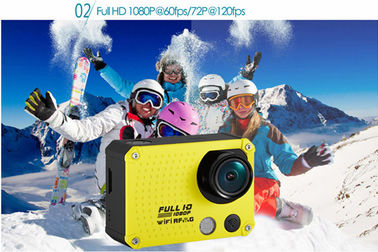 60 metrów Wodoodporne Sports działania aparatu 1080P 4GB ~ 32GB High Definition 2.0 &quot;ekran LCD