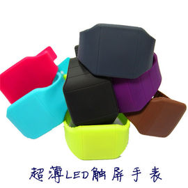 Wodoodporne Sports Silicone Nadgarstek Watch, ekran dotykowy LED Watch