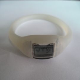 Niestandardowe Christmas Gift silikonowe sportowy zegarek Z Krokomierz