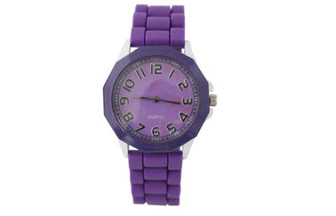 3 ATM silikonowy pasek Kwarcowy zegarek, Battery Power Wrist Watch