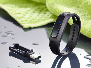 Krokomierz uśpienia Tracker Bluetooth Watch Bransoletka z krzemem Wristband