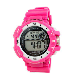 Nadgarstek Kolorowe PVC Pasek Wielofunkcyjna cyfrowa Ladies Watch Profesjonalne