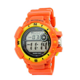 Nadgarstek Kolorowe PVC Pasek Wielofunkcyjna cyfrowa Ladies Watch Profesjonalne