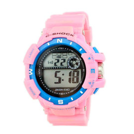 Nadgarstek Kolorowe PVC Pasek Wielofunkcyjna cyfrowa Ladies Watch Profesjonalne
