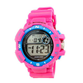 Nadgarstek Kolorowe PVC Pasek Wielofunkcyjna cyfrowa Ladies Watch Profesjonalne